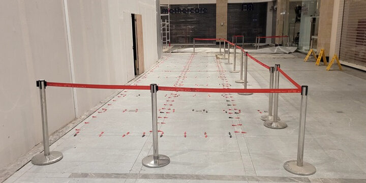 Abu Dhabi Mall — ceramic works